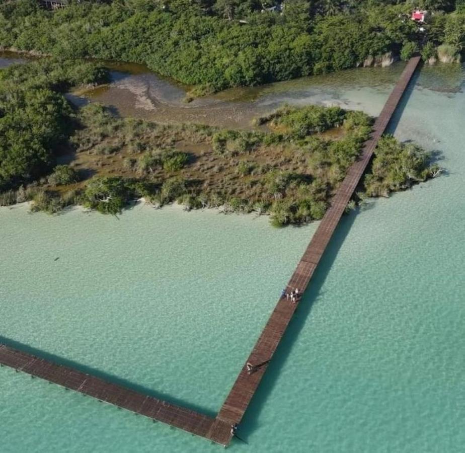 Muelle36 Hostel Bacalar Extérieur photo